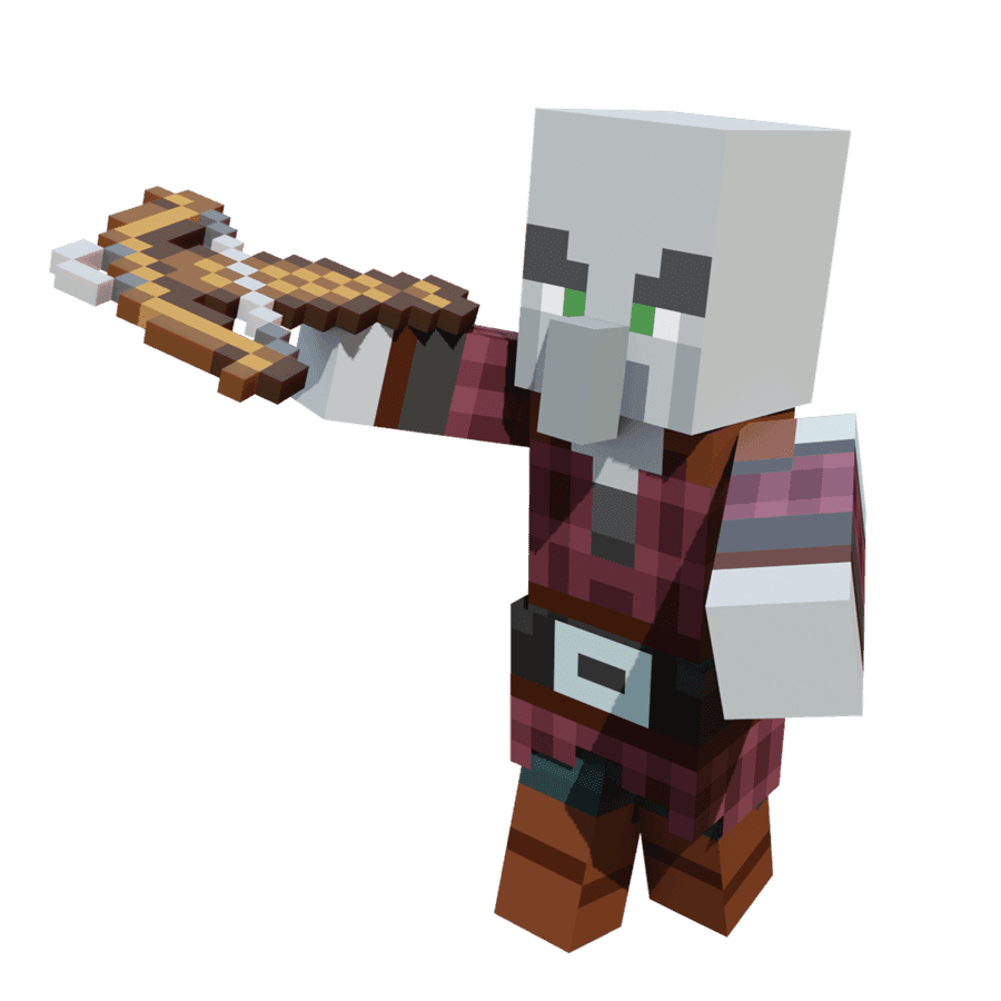 Персонаж Minecraft запускает сервер на хостинге Millida