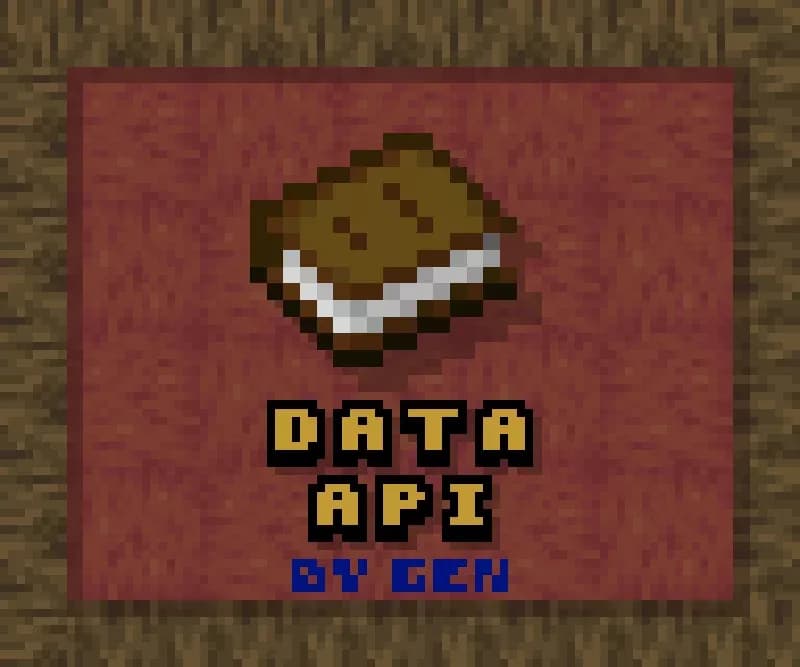 Data API — дата-пак для Minecraft 1.16.5