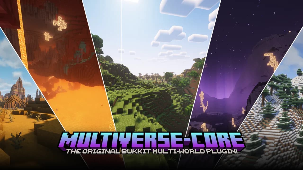 Multiverse-Core — плагин для Minecraft 1.16.5