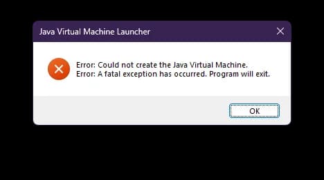 A Java Exception Has Occurred при запуске Minecraft — 7 рабочих способов (2026)